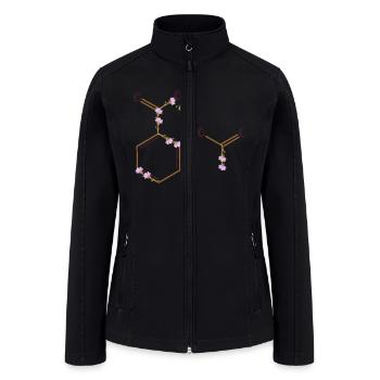 Aspirin - Women’s Soft Shell Jacket - black - Front