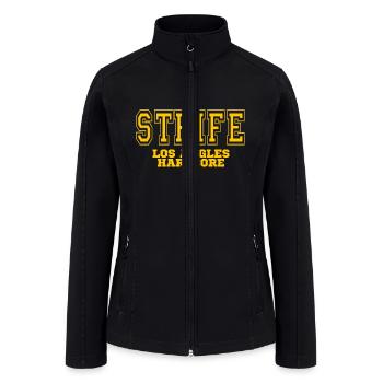 Los Angles Hardcore Music - Women’s Soft Shell Jacket - black - Front