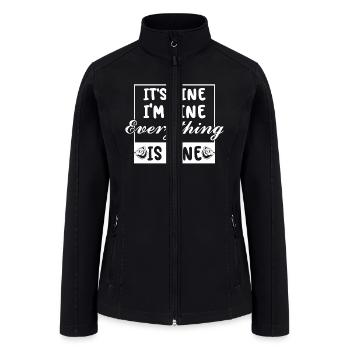 Ultimate Fine Tee - Women’s Soft Shell Jacket - black - Front