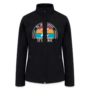 Be Irrational It s Pi Day Pi - Women’s Soft Shell Jacket - black - Front