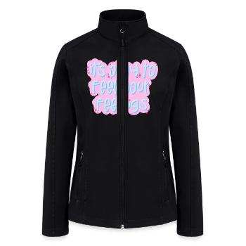 Inspire - Women’s Soft Shell Jacket - black - Front