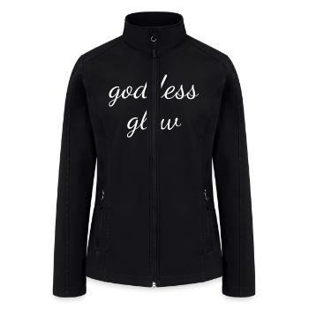 Goddess Glow - Women’s Soft Shell Jacket - black - Front