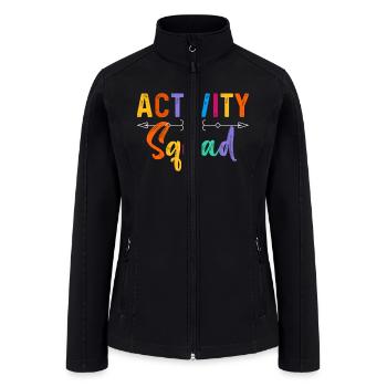 Activity Squad Director Professional Appreciation - Women’s Soft Shell Jacket - black - Front