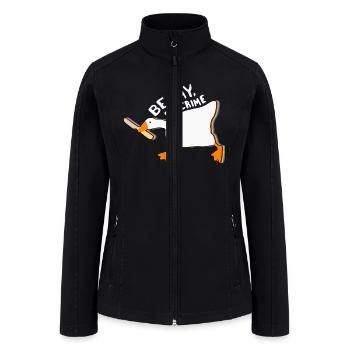 Be Gay Do Crime - Women’s Soft Shell Jacket - black - Front