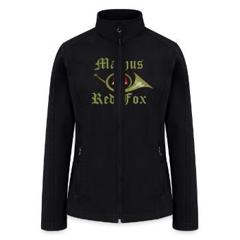Machus Red Fox Hoffa Restaurant - Women’s Soft Shell Jacket - black - Front