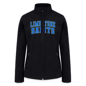 Limestone University Saints - Women’s Soft Shell Jacket - black - Front