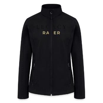 Legacy Racer - Minimalist Motorsport - Women’s Soft Shell Jacket - black - Front