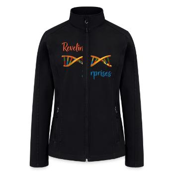 DNA Surprise - Women’s Soft Shell Jacket - black - Front
