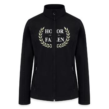 Honor the Fallen - Women’s Soft Shell Jacket - black - Front