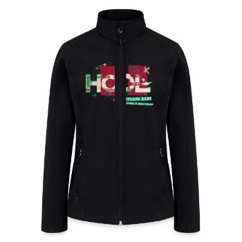 Bitcoin 2023 (Miami) - The Future is Now, Miami - Women’s Soft Shell Jacket - black - Front