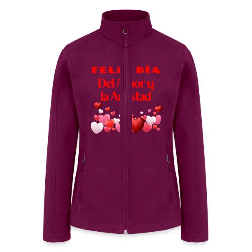 Design Happy Day of Love and Friendship, February. - Women’s Soft Shell Jacket