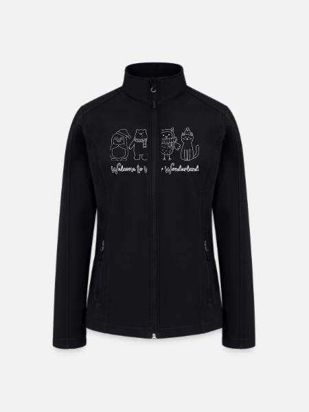 Welcome to winter wonderland - Women’s Soft Shell Jacket - black