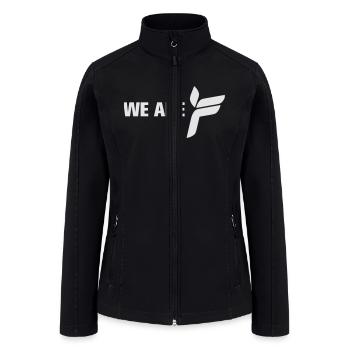 Ferry Corsten 'We Are F' shirt black - Women’s Soft Shell Jacket - black - Front