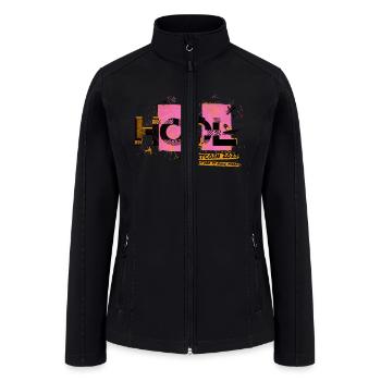 Bitcoin 2023 (Miami) - The Future is Now, Miami - Women’s Soft Shell Jacket - black - Front