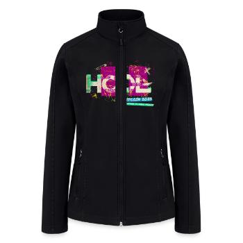 Bitcoin 2023 (Miami) - The Future is Now, Miami - Women’s Soft Shell Jacket - black - Front