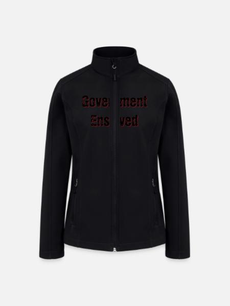 Government Enslaved - Women’s Soft Shell Jacket - black