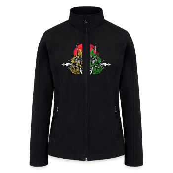 japanies samurai - Women’s Soft Shell Jacket - black - Front
