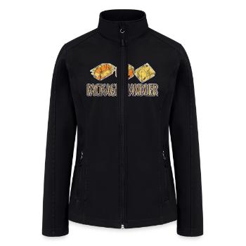 Package Handler 3 - Women’s Soft Shell Jacket - black - Front