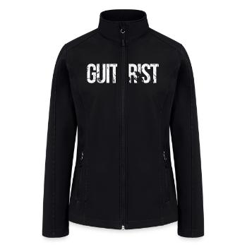 Guitarist - Women’s Soft Shell Jacket - black - Front