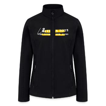 Bitcoin 2023 (Miami) - The Future is Now, Miami - Women’s Soft Shell Jacket - black - Front