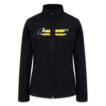 Bitcoin 2023 (Miami) - Summer, Sun & Satoshi - Women’s Soft Shell Jacket - black - Front