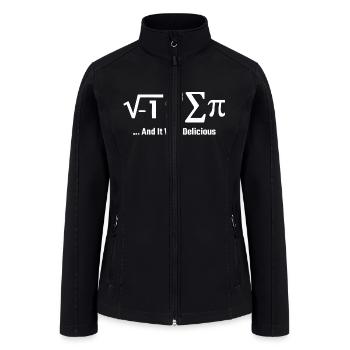 I Ate Some Pie - Women’s Soft Shell Jacket - black - Front