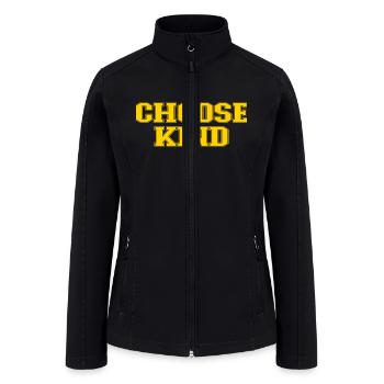 Anti Bullying Choose Kind - Women’s Soft Shell Jacket - black - Front