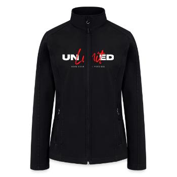 Unlimited - Women’s Soft Shell Jacket - black - Front