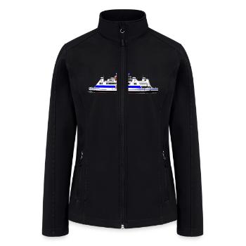 WDR Fähre SchleswigHolstein - Women’s Soft Shell Jacket - black - Front