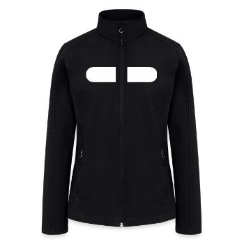 headline cell - Women’s Soft Shell Jacket - black - Front