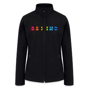 Be Kind - Women’s Soft Shell Jacket - black - Front