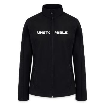 Unstoppable - Women’s Soft Shell Jacket - black - Front