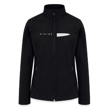 Knife 2 - Women’s Soft Shell Jacket - black - Front