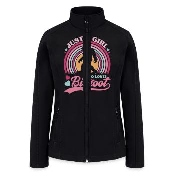 Bigfoot - Women’s Soft Shell Jacket - black - Front