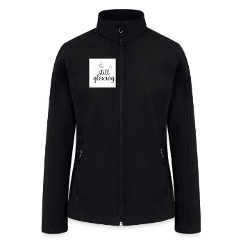 Still Glowing  - Women’s Soft Shell Jacket - black - Front