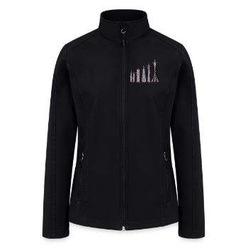 Tallest Skyscrapers Cloud Towers Mega Buildings - Women’s Soft Shell Jacket - black - Front