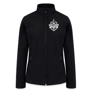 Gentlemen Start Your Engines Motorsport - Women’s Soft Shell Jacket - black - Front