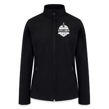 Gentlemen Start Your Engines Motorsport - Women’s Soft Shell Jacket - black - Front