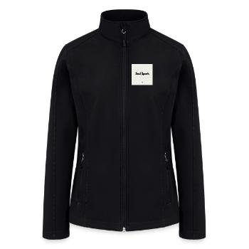 Soul Spark - Women’s Soft Shell Jacket - black - Front