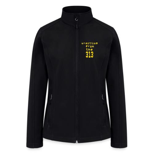 Wrestling from the 313 (yellow) - Women’s Soft Shell Jacket