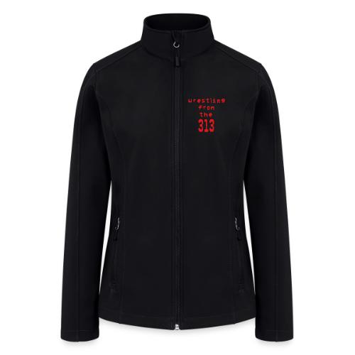 Wrestling from the 313 (red) - Women’s Soft Shell Jacket