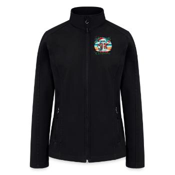 christmas - Women’s Soft Shell Jacket - black - Front