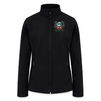 christmas - Women’s Soft Shell Jacket - black - Front