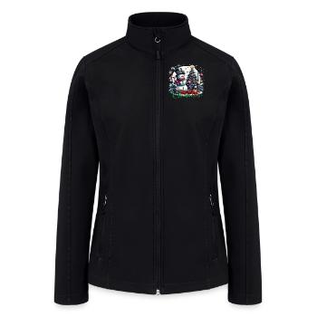 christmas - Women’s Soft Shell Jacket - black - Front