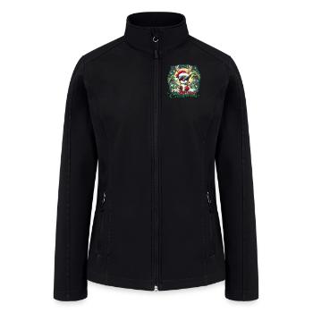 christmas - Women’s Soft Shell Jacket - black - Front