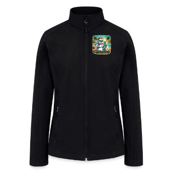christmas - Women’s Soft Shell Jacket - black - Front