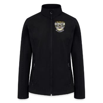 911 Dispatcher We’re All Mad Here Funny - Women’s Soft Shell Jacket - black - Front
