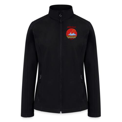 Classic Retro Sunset - Women’s Soft Shell Jacket
