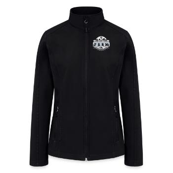 Rustic Farm Homage - Women’s Soft Shell Jacket - black - Front