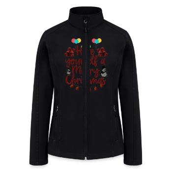 Christmas - Women’s Soft Shell Jacket - black - Front